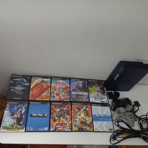 SNPTQ★若 SONY PlayStation2 PS2 SCPH-37000 ゲームソフト 10本