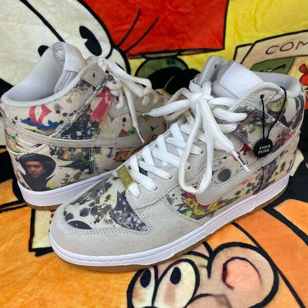 Supreme × Nike SB Dunk High Rammellzeeシュプリーム × ナイキ SB ダンク ハイ ラメルジー ハイカットスニーカー 27.5cm