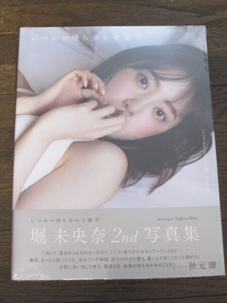 新品未開封 乃木坂46 堀未央奈2nd写真集『いつかの待ち合わせ場所』HMV・loppi限定カバー版 特典ポストカード封入