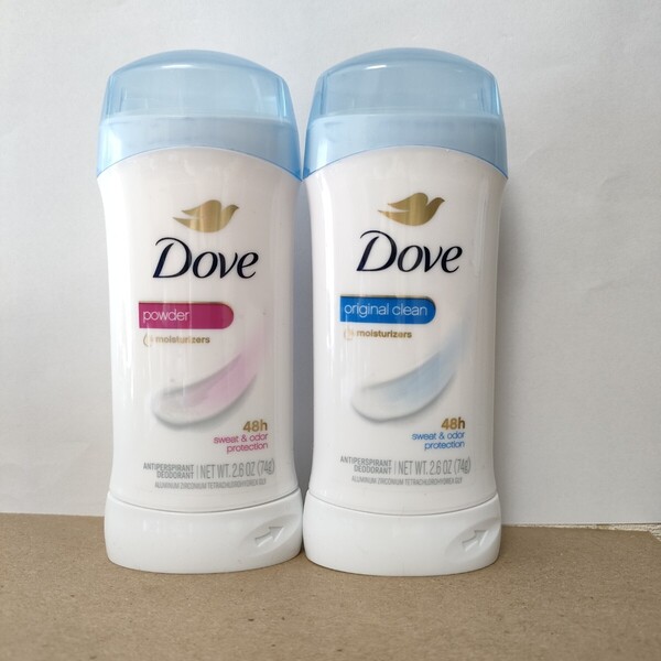 Dove ダヴ ダブ デオドラント 制汗剤 パウダー オリジナルクリーン ベビーパウダーの香り ソープの香り