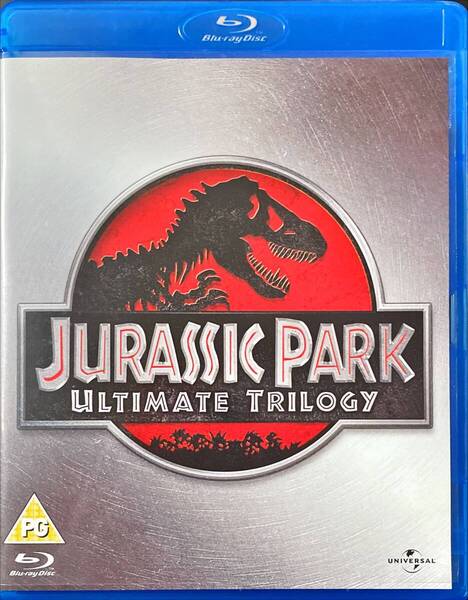 Blu-ray Disc ジュラシックパーク トロジー 3本セット JURASSIC PARK ULTIMATE TRILOGY 輸入品 日本語字幕・吹替付き USED
