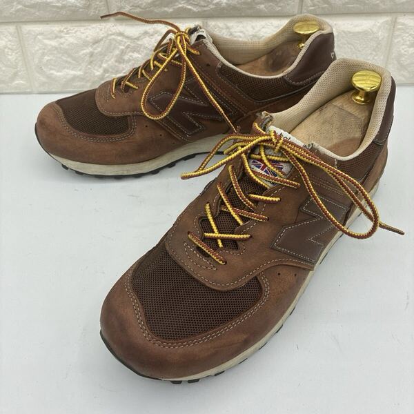 ニューバランス m576tc レザースニーカー US8.5 New Balance ローカット 英国製
