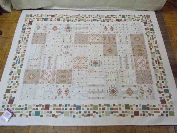 ラグ 200×250cm 限定 ゴブラン織り シェニール糸 ラグ マット 洗えます(手洗い) 北欧 キャベ すてき 限定
