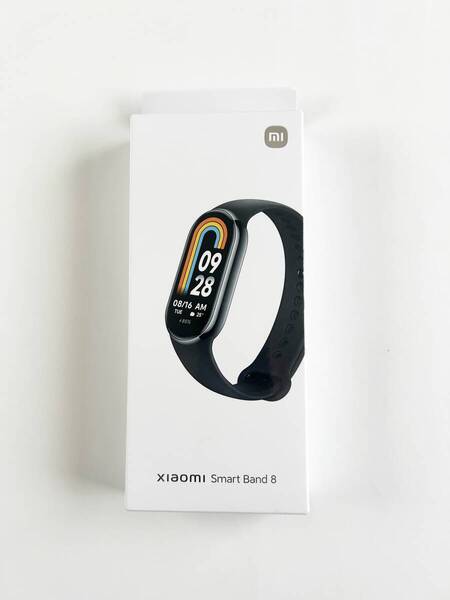 【新品未開封】xiaomi smart band 8 black スマートウォッチ 本体