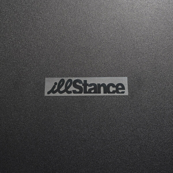 新品・未使用☆illStance カッティングステッカー ブラック 1枚 縦20mm×横110mm | デカール | 切り文字 | 切文字 | 送料無料