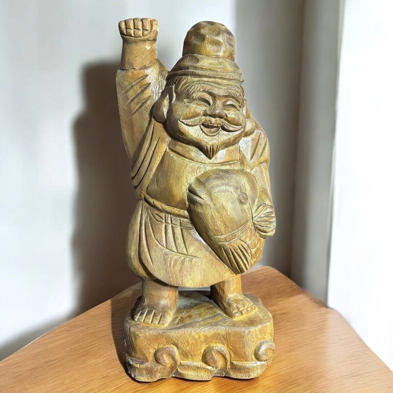 珍品 時代物 江戸期頃 一刀彫 大黒天 木彫 財運 招福物 アンティーク 骨董 2025年最新】Yahoo!オークション -大黒様 置物(ホビー