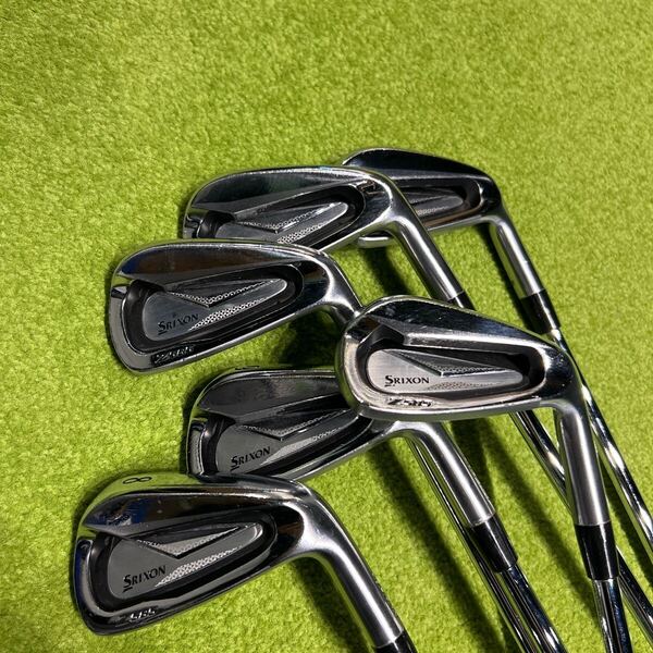 送料込み中古ダンロップSRIXON Z585アイアン 18年モデル 5番からPWまでの6本セット NS850Rシャフト