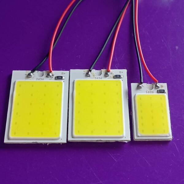 NHP10 アクア 前期 超爆光!T10 LED ルームランプ COB全面発光 3個セット ホワイト トヨタ /c24/c18