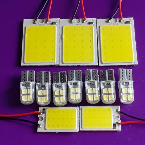 AWS GRS210系 クラウン ロイヤル 超爆光!T10 LED ルームランプ 12個セット トヨタ /c24/c18/c8