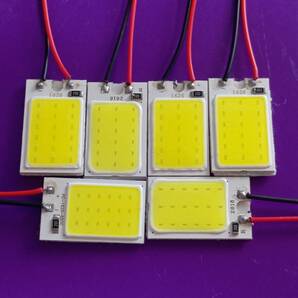 LA100/110S ムーヴカスタム 後期 超爆光! T10 LED ルームランプ 6個セット ホワイト ダイハツ /c18