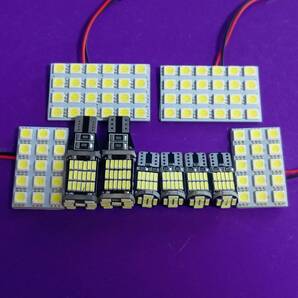 ZRR80系 ノア 超爆光!T10 LED ルームランプ ナンバー灯 バックランプ 10点セット ホワイト トヨタ /s24/s15/45/26