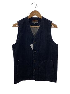 AT-DIRTY◆ベスト/M/コットン/BLK/無地//