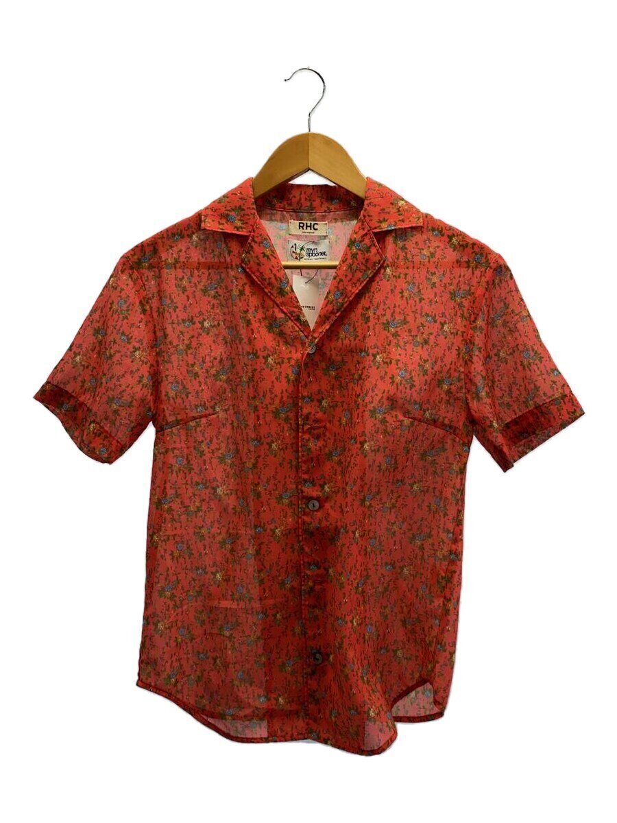 RHC Ron Herman◆アロハシャツ/XS/ポリエステル/ORN/花柄/2710700688