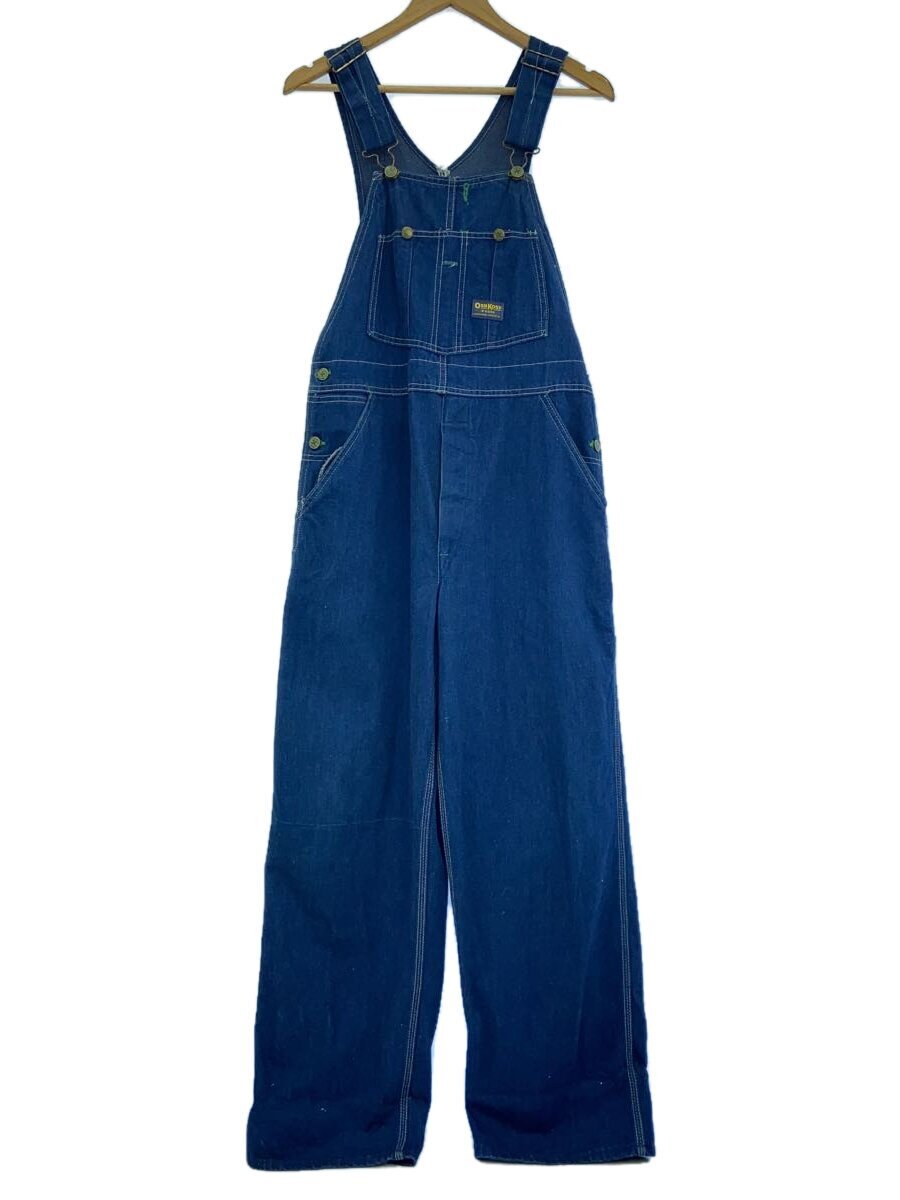 60-70's OSHKOSH B'GOSH オシュコシュ 濃紺 オーバーオール w34