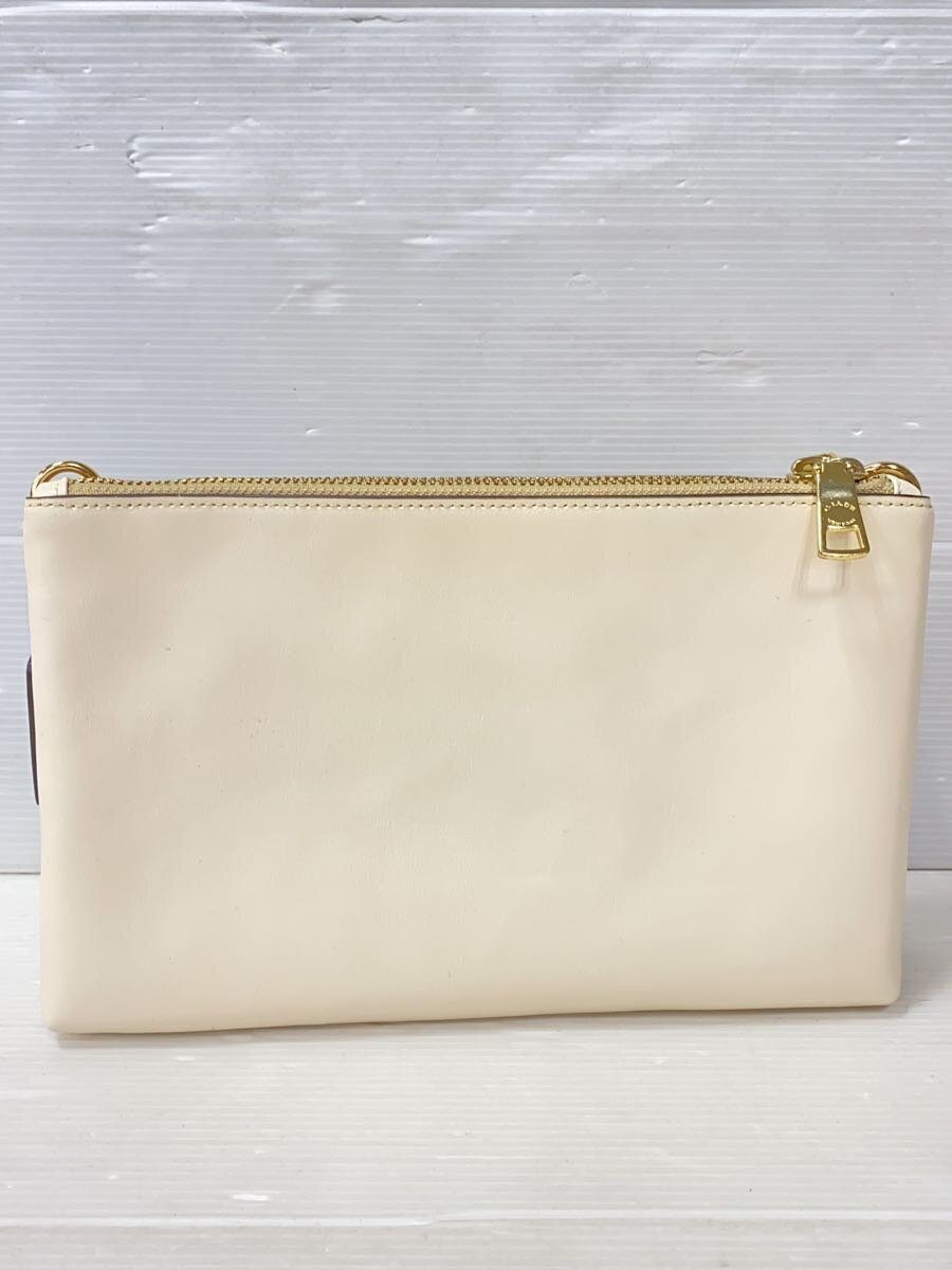 COACH◆クラッチバッグ/ポリエステル/CRM/モノグラム/B2022_サムネイル画像3