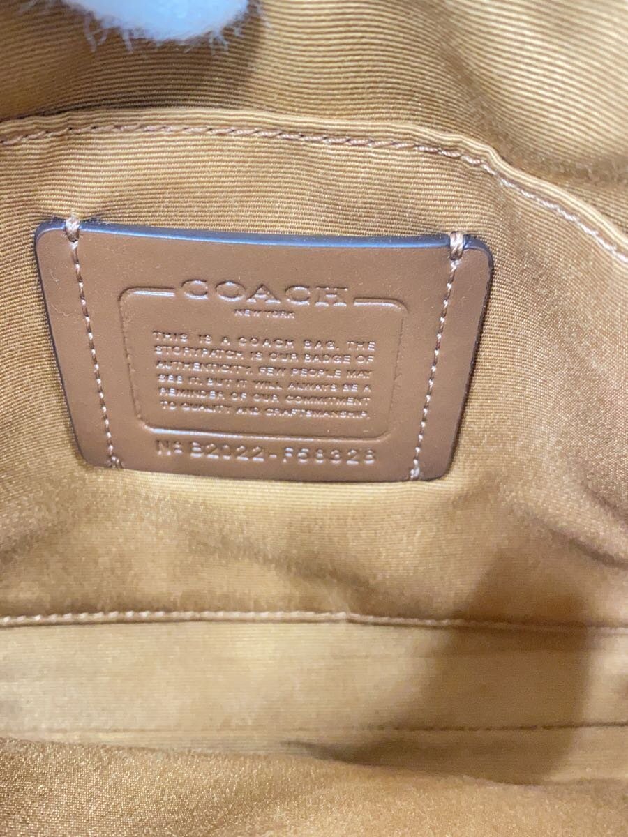 COACH◆クラッチバッグ/ポリエステル/CRM/モノグラム/B2022_サムネイル画像7