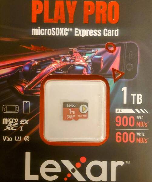 未開LexarマイクロSDXC★microSDXC Express 1TB★1000GB microsdデジカメSwitch2任天堂Nintendoスイッチ2レキサー最大読込み速度最速スマホ