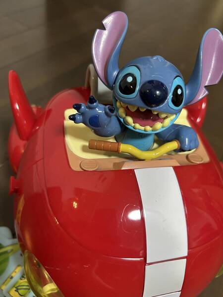 レア!? スティッチ ポップコーンバケット 宇宙船 ディズニー Disney【中古】
