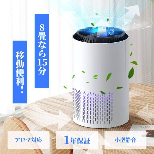 ☆空気清浄機 10畳対応 軽量 高品質 安全設計 操作簡単 3選択可能