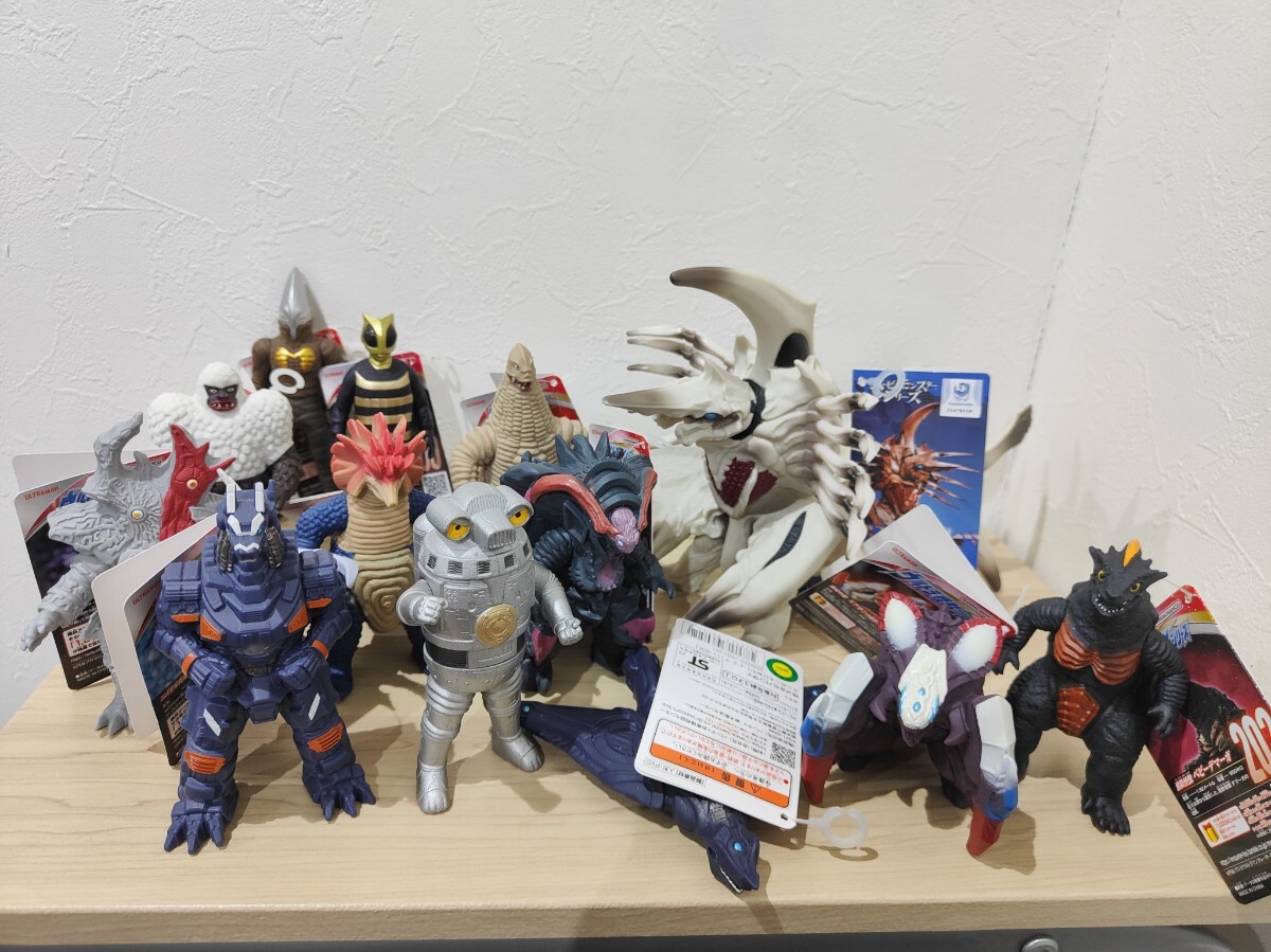ウルトラマンシリーズ 怪獣ソフビ（レアセブンガー入り） 39体セット