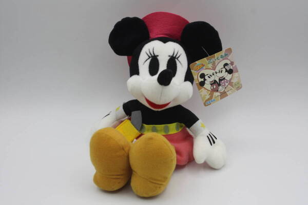 送料無料! Disney(ディズニー) ミニーマウス ぬいぐるみ タグ付き 新品未使用 (検索:ミッキー/くまのプーさん/ダッフィー/ドナルドダック)
