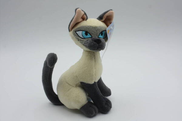 送料無料! Disney(ディズニー) わんわん物語 シャム猫ぬいぐるみ タグ付き 新品未使用 (検索:ミニーマウス/くまのプーさん/ダッフィー )