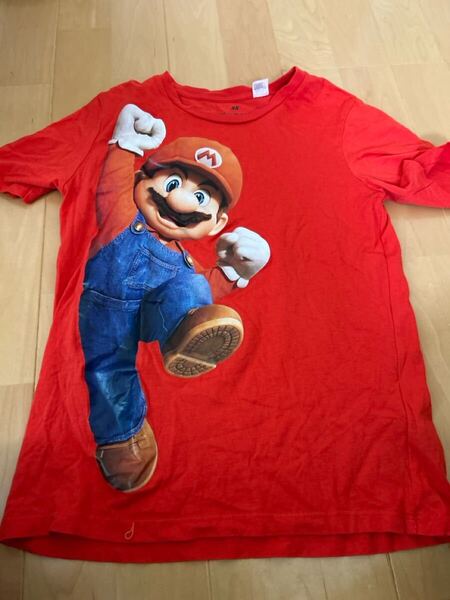 Tシャツ 半袖 140cm H&M スーパーマリオ