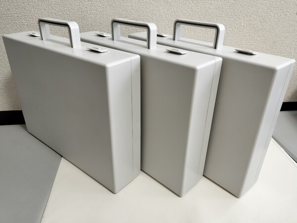 無印良品 廃盤品 自立収納できるキャリーケース 3個セット