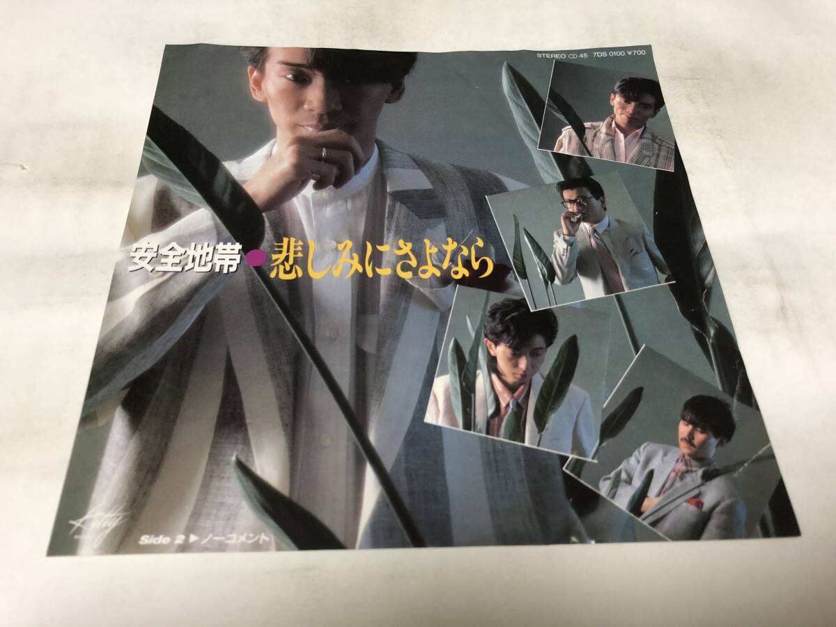 2025年最新】Yahoo!オークション -安全地帯 レコードの中古品