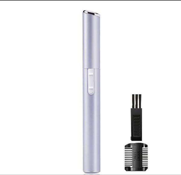 フェイスシェーバー フェイスシェイバー 青 除毛器 眉毛剃り 眉毛シェイバー