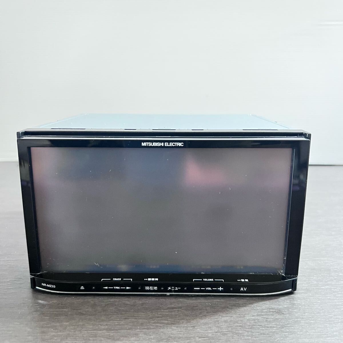 ◆三菱電機 NR-MZ33-3 BT対応・DVD再生・ワンセグTV◆動作良好 三菱 ナビ 型式 NR-MZ33-3 DVD再生 Bluetooth SDカード USB iPod
