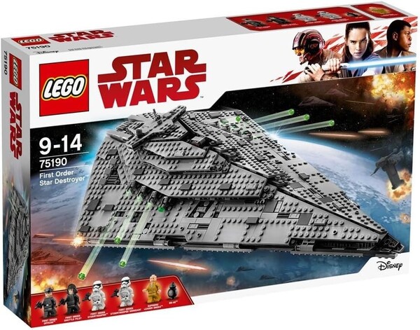 LEGO スターウォーズ ファーストオーダー スターデストロイヤー 75190