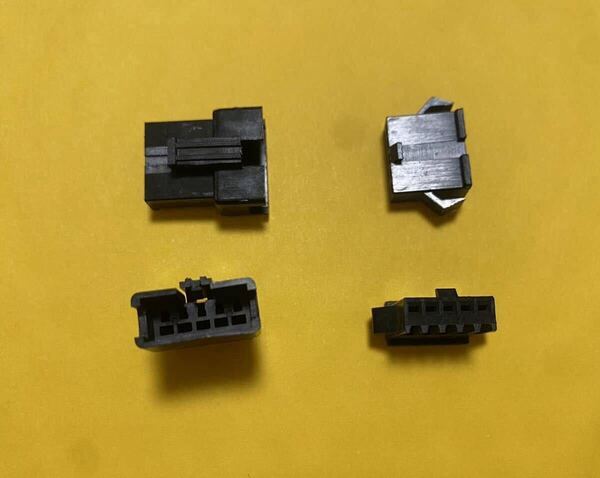 細線用 小型 5ピン コネクター&ターミナル カプラー オス・メス 5組セット