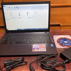マウスコンピューター W650SZ Core i7-4700MQ 2.40GHz DDR3 16GB HDD1000G Blu-rayドライブ バッテリー動画再生で2時間持ちます