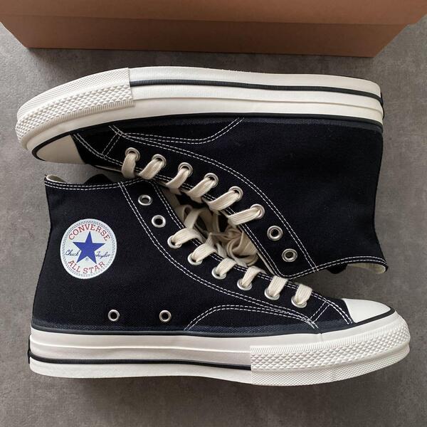 CONVERSE ADDICT コンバース アディクト CHUCK TAYLOR CANVAS HI チャックテイラー キャンバス ハイ ハイカット 黒 ブラック US8.5 27cm