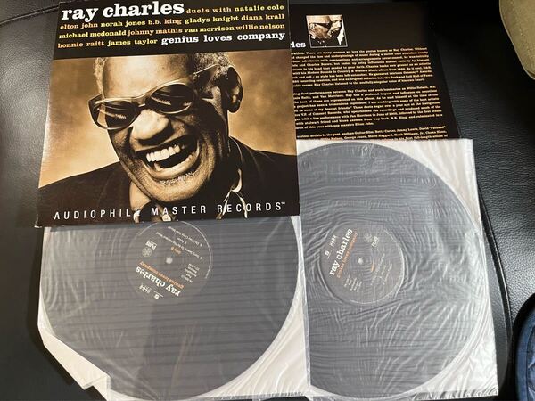 【即決】【送料無料】Ray Charles / Genius Loves Company / Audiophile Master Records / 2LP 高音質重量盤