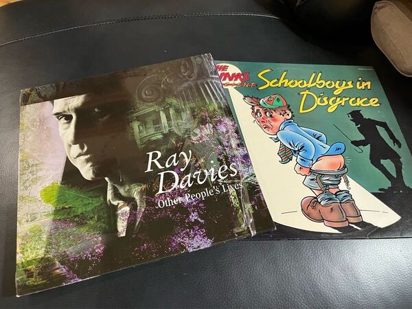 【即決】【送料無料】THE KINKS / Schoolboys in Disgrace(イギリス盤)と、other people's lives(Ray Daviesソロアルバム、2LP)のセット