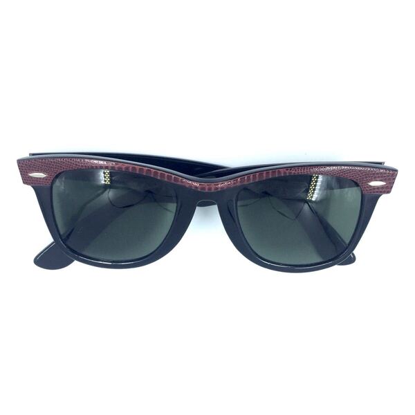 Bausch&Lomb Ray-Ban ボシュロム レイバン WAYFARER B&L W0499 サングラス ウェイファーラー ファッションレザー USA製 アイウェア