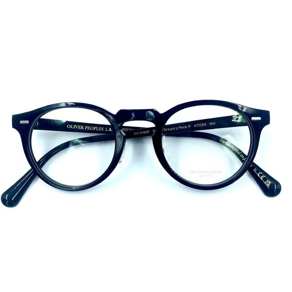 OLIVER PEOPLES オリバーピープルズ 眼鏡 OV5186F 1005 メガネフレーム GregoryPeck グレゴリーペック ローブリッジフィット 日本製