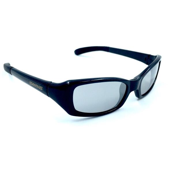 【新品未使用】SWANS スワンズ KG20702 KG2-0702 子供用 ミラーサングラス キッズグラス グレー系