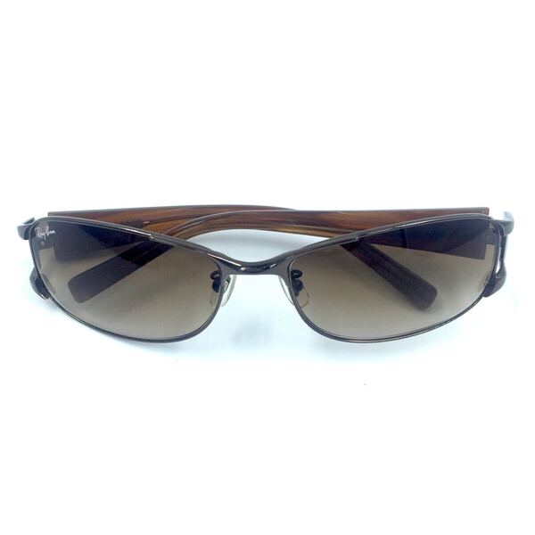 ■シルク無し■ヴィンテージ■Ray-Ban レイバン RB3396 サングラス ブラウン アイウェア