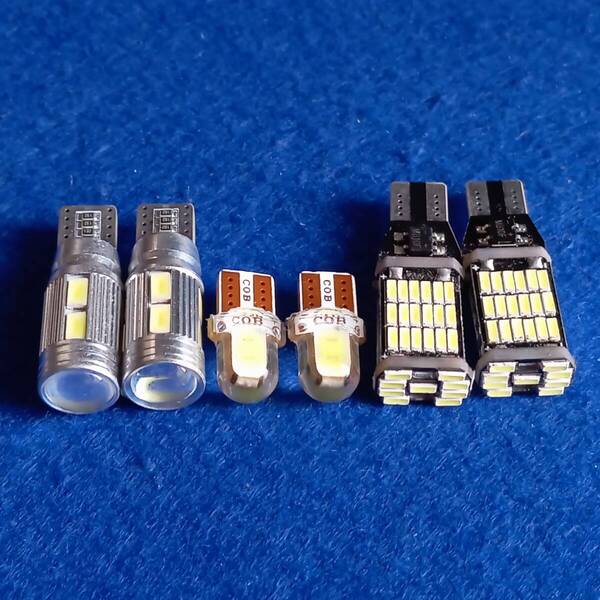 HA6 HA7 アクティ トラック 超爆光!T10 LED ルームランプ ポジション ナンバー灯 6個セット ホワイト ホンダ /45/10/c2