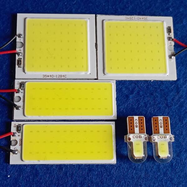 RK5 RK6 ステップワゴンスパーダ 超爆光! T10 LED ルームランプ COB全面爆光 6個セット ホワイトホンダ /c48/c36/c2