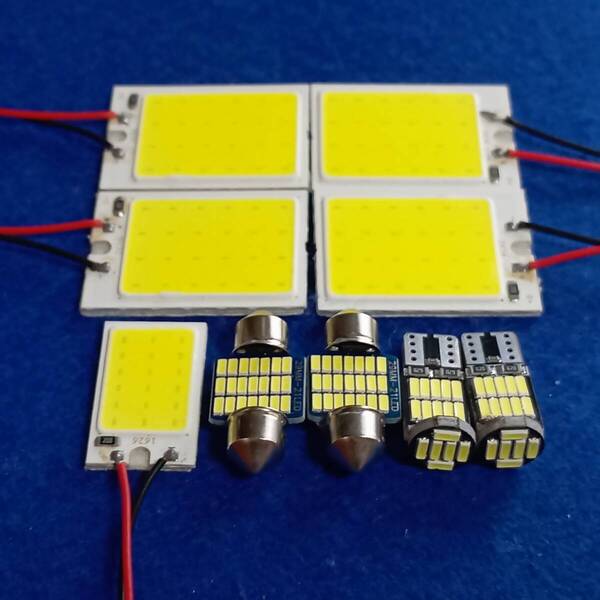 GN0W アウトランダー PHEV 超爆光! T10 LED ルームランプ 9個セット ホワイト ミツビシ /c24/c18/26/t28