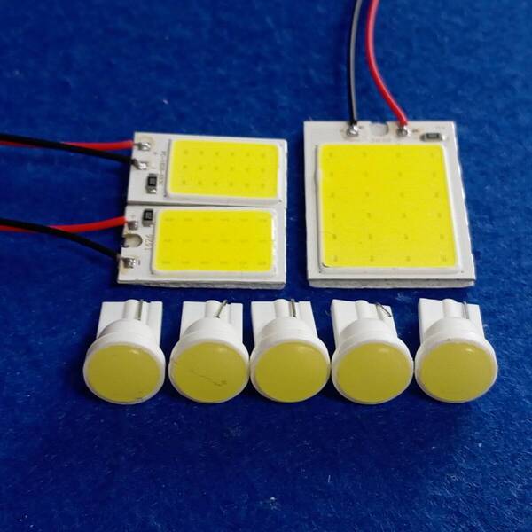 ZVW52 プリウス PHV 超爆光!T10 LED ルームランプ 8個セット ホワイト トヨタ /c24/c18/c8/