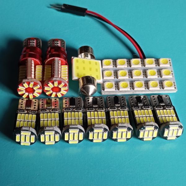 L375/385S タントカスタム 爆光!LED ルームランプ バックランプ ナンバー灯 ポジション 11点セット ホワイト ダイハツ /57/26/s15/t31
