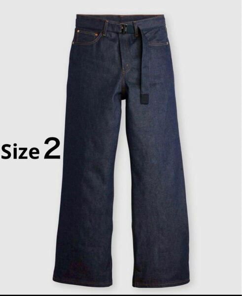 【サイズ2】Levi’s x sacai Denim Pants Indigo リーバイス サカイ コラボ デニム size2 デニムパンツ 2025 ボトムス 送料無料