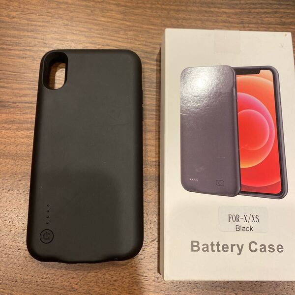 2311101☆ WAOS iPhone X/XS 対応 薄型 軽量 バッテリーケース 3500mAh バッテリー内蔵ケース ケース型モバイルバッテリー【PSE認証済み】
