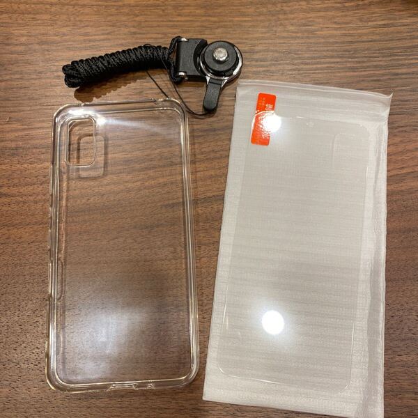 2314019☆ 【1枚セットガラスフィルム+ケース TPU+携帯ストラップ 付属】For Aquos Wish SHG06 用の ガラスフィルム SHG06 用 硬度9H