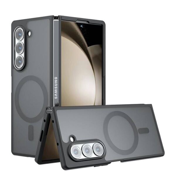 2308080☆ 【Newnugds】Samsung Galaxy Fold6 5G ケース Magsafe対応マグネットリング 内蔵 携帯ケース for ギャラクシーZ フォールド6